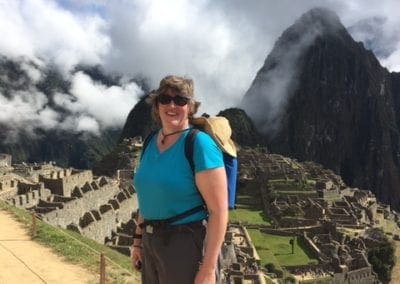 Sara at Machu Picchu